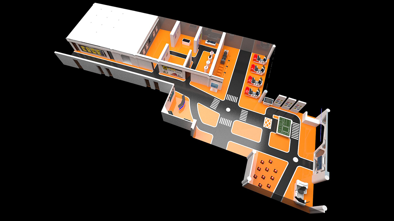 街道社區(qū)安全科普體驗(yàn)館